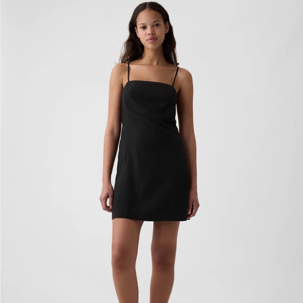 Black Spaghetti Strap Dress